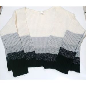 Streetwear Society Chunky Knit Open Cardigan